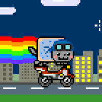 Biker Nyan Cat - Image 2